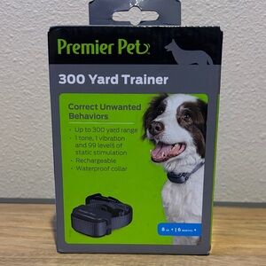 Premier 300 Yard Trainer Collar - Gray and Black
